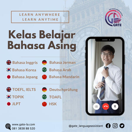 Kelas Bahasa Asing Gate